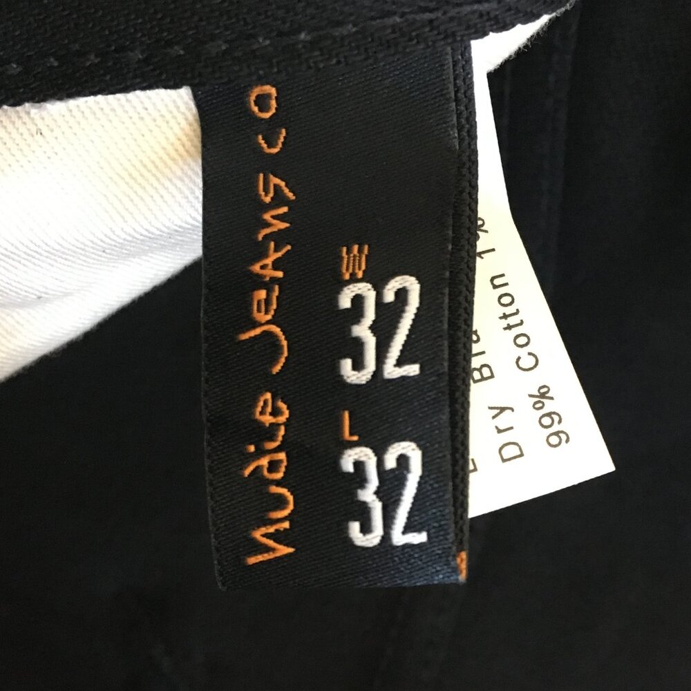 NWT Nudie Jeans Selvage $240 Lean Dean 32x32 Made in Italy, Brand new!